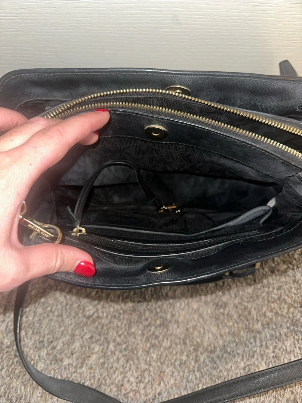 Michael Kors Black Purse